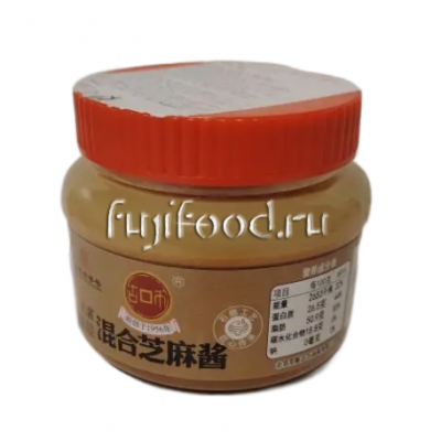Кунжутная паста Тахини (SESAME PASTE GU BI) 350г   古币芝麻酱  