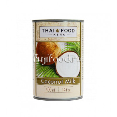 Кокосовое молоко "THAI FOOD KING" (Таиланд) 400мл  