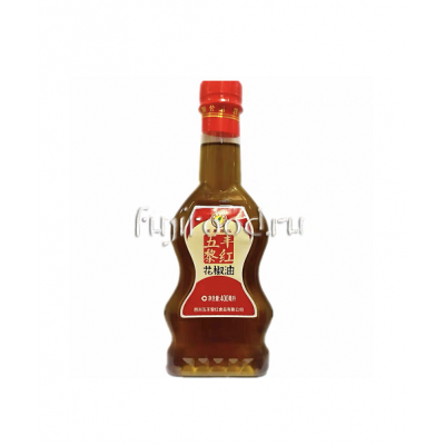 Масло Рапсовое красным сычуаньским перцем 400мл   黎红花椒油