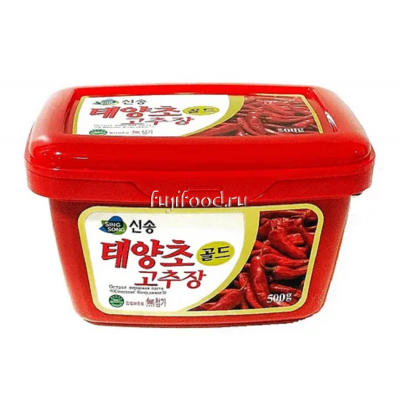 Паста перцовая Кочудян (Южная Корея) 500г  韩国辣椒酱