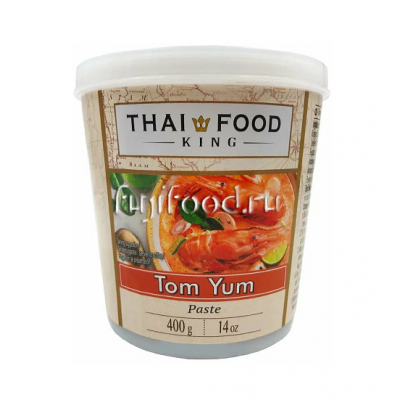 Паста ТОМ ЯМ (TOM YUM "THAI FOOD KING")  Таиланд 400г   冬阳酱 