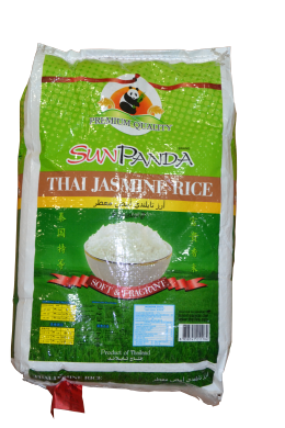 Рис жасминовый длиннозерный Премиум (PREMIUM QUALITY THAI JASMINE RICE "SUN PANDA") Таиланд 10 кг/мешок  泰国香米