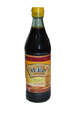 Уксус рисовый темный "ZHENJIANG" 500 мл 镇江香醋